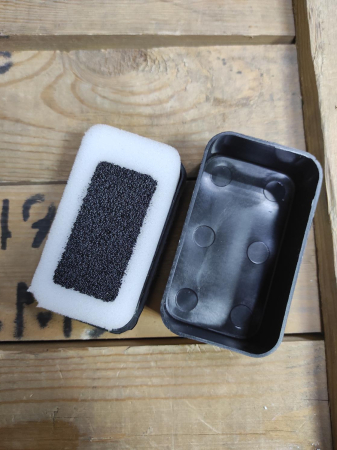 Губка СТАНДАРТ в ассортименте, черный - интернет магазин Полигон