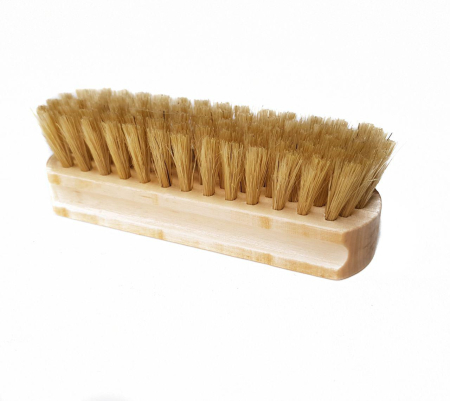 Щетка для обуви 80 пучков, бежевый, натуральный волос - интернет магазин Полигон