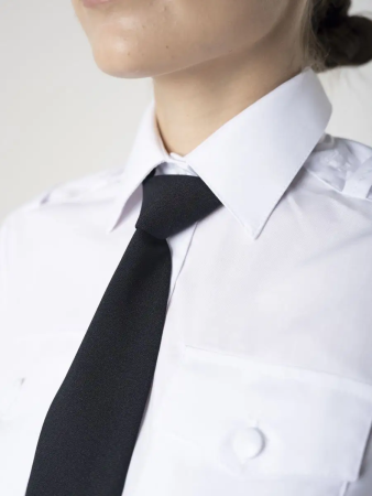 Галстук-регат простой Полиция, темно-синий - интернет магазин Полигон