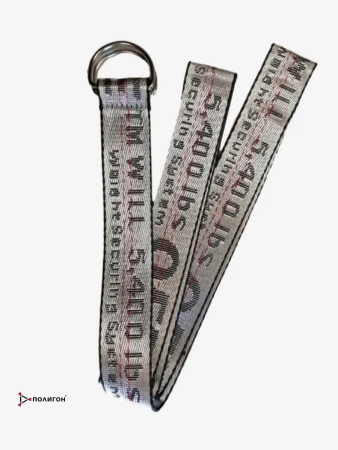 Ремень WHITE, серый - интернет магазин Полигон