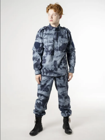 Костюм Росгвардия, синий, сорочка - интернет магазин Полигон