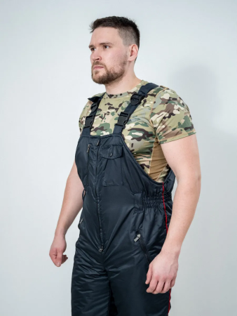 Брюки зимние (полукомбинезон) Полиция (твилл/файбертек) - интернет магазин Полигон