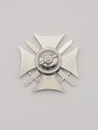 Крест с удостоверением №541 (в футляре) За службу на Кавказе, черный - интернет магазин Полигон