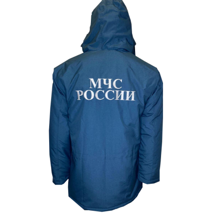 Куртка зимняя МЧС, ткань патруль, цвет Бирюзовый - интернет магазин Полигон
