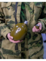 Фляга армейская, оливковый, алюминий, 0,7 л - интернет магазин Полигон