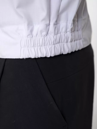 Рубашка Полиция, цвет белый, мужская, короткий рукав - интернет магазин Полигон