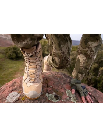 Ботинки тактические 1045, Warboots песочный - интернет магазин Полигон