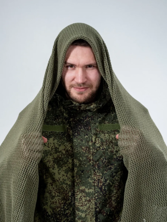 Шарф-сетка Снайпера СПН, зеленый - интернет магазин Полигон