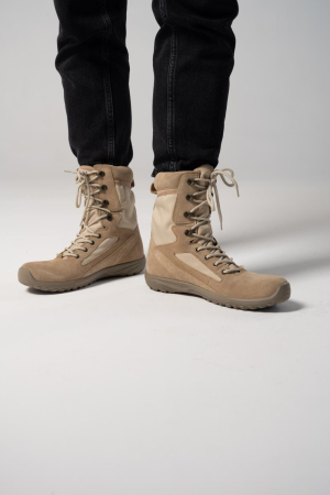 Берцы ТАКТИК замш Песок - интернет магазин Полигон