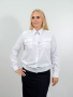 Рубашка РЖД белая (ДЛИН.РУКАВ) женская - интернет магазин Полигон