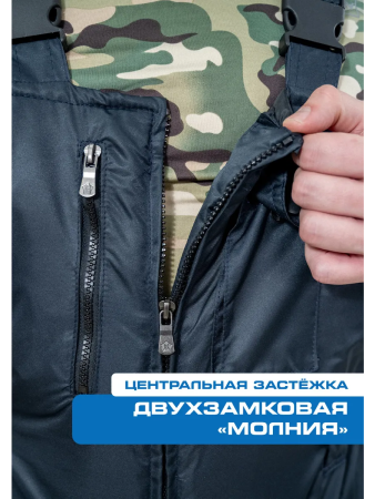 Брюки зимние (полукомбинезон) Полиция (твилл/файбертек) - интернет магазин Полигон