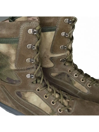 Берцы ТАКТИК, мох, замша - интернет магазин Полигон