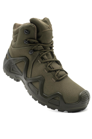 Ботинки треккинг арт. 1002, цвет олива - интернет магазин Полигон