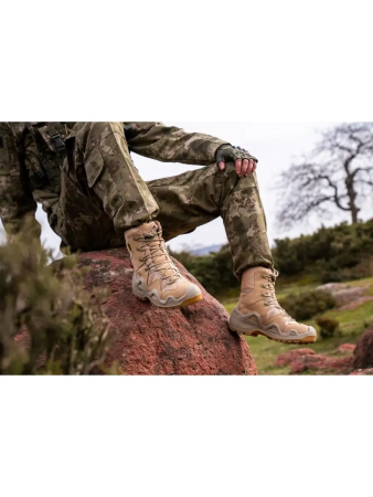 Ботинки тактические 1045, Warboots песочный - интернет магазин Полигон