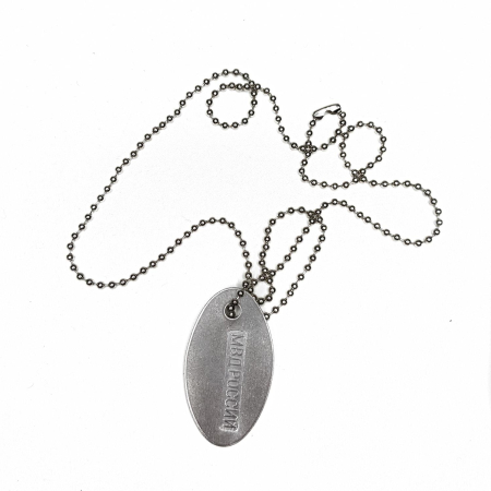 Цепочка для жетонов (длинная часть) НАТО, серебристый - интернет магазин Полигон