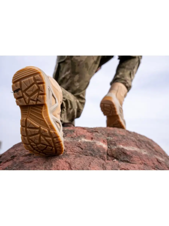 Ботинки тактические 1045, Warboots песочный - интернет магазин Полигон