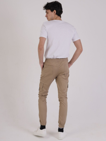 Брюки Джогеры KARGO, цвет Песок, производство Турция - интернет магазин Полигон